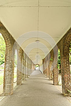 Orangery arches, holland park, kensington, london