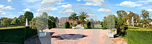 The orangery in Darmstadt in the Bessungen district of Hesse, Germany