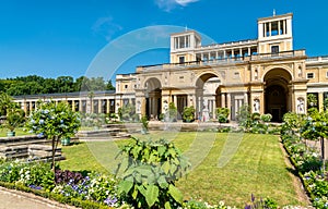 The Orangery Palace in the Sanssouci Park of Potsdam, Germany