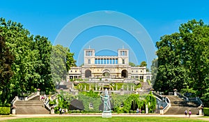 The Orangery Palace in the Sanssouci Park of Potsdam, Germany