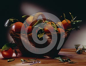 Oranges basket