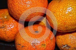 oranges bought by street vendors