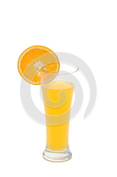 Oranges juice isolated