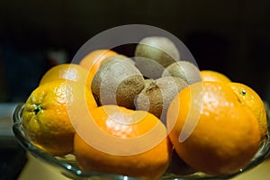 oranges and kiwis