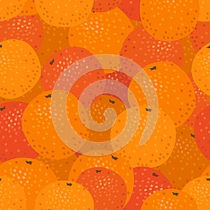 Oranges Seamless Pattern