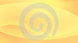 Orangy yellow background with rounded shapes. Smooth vector pattern
