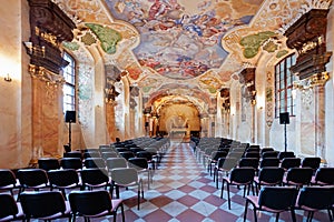 Oratorium Marianum, or Marian Oratorium of Latin Congregation, Baroque hall in the main building of the University of Wroclaw