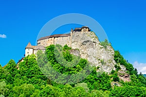 Orava Castle beautiful Slovak Hrad, Slovakia