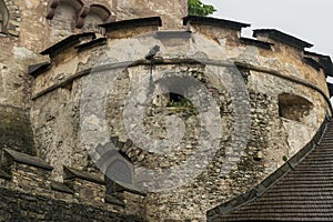 Orava castle in closer view