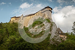 Orava Castle in Oravsky Podzamok, Slovakia