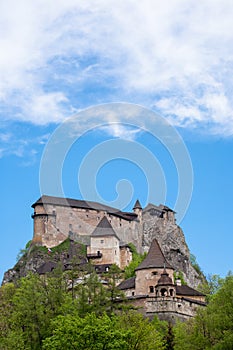 The Orava Castle in Slovakia