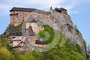 Oravský hrad na Slovensku