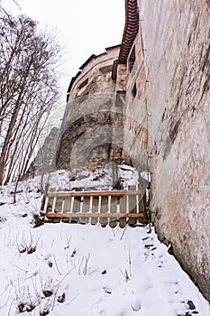 Oravský hrad na Slovensku, historická památka tvrz