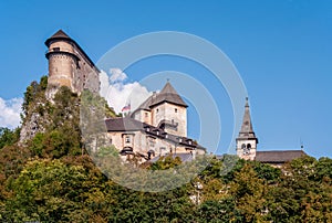 Oravský hrad na Slovensku