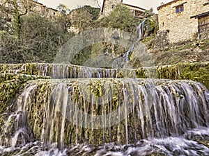 Orbaneja del Castillo Waterfall, Spain photo