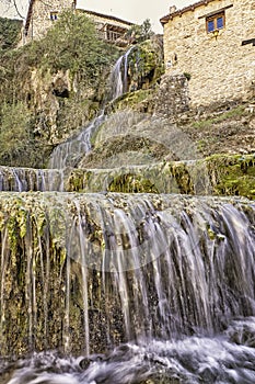 Orbaneja del Castillo Waterfall, Spain photo