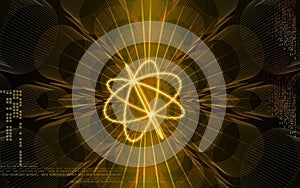 Orbit in digital colours