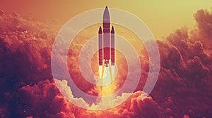 orbit elevating rocket