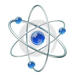 Orbital model of atom