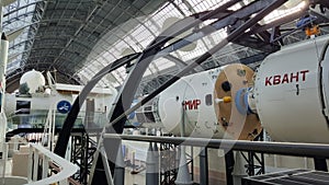 Orbital station in the Cosmonautics and Aviation Centre