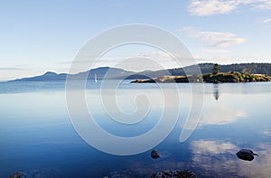 Orcas Island Harbor in Summertime