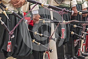 Orchestra of the Algerian National Guard, bagpipes