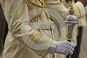 Orchestra of the Algerian National Guard, Drum Major