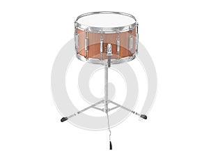 Orchestra Small drum isolated on white 3D rendering photo