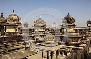 Orchha fort Jahangir Mahal, Orchha, Madhya Pradesh, India