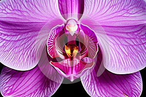 orchid petal the delicate textured surface and intricate pattern