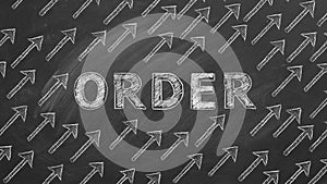 Order. Animated illustration