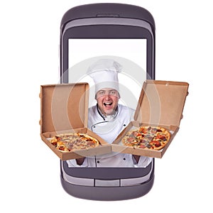 Order delivery pizza