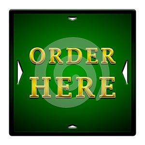 Order here button