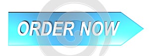 ORDER NOW on blue arrow - 3D rendering