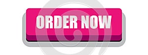 Order now button pink