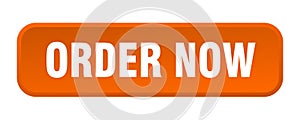 order now button. order now square 3d push button.