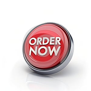Order Now Icon 3D Rendering