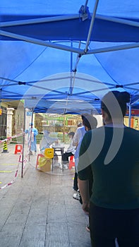 Shenzhen, China: citizens are lining up for free nucleic acid testing