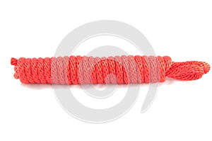 Orderliness Red scout rope photo