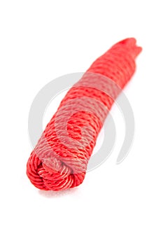 Orderliness Red scout rope photo