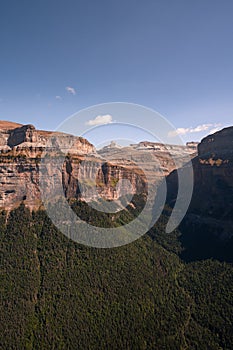 Ordesa valley in summer photo