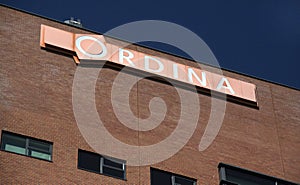 Ordina on a wall of a building