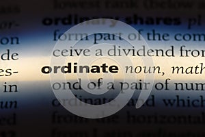 ordinate