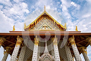 The Ordination Hall in Wat Arun, Bangkok, Thailand