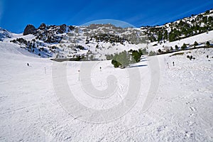 Ordino Arcalis ski resort sector in Andorra