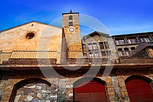 Ordino village in Andorra Pyrenees