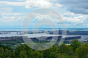 Ore Docks and Harbor in Duluth