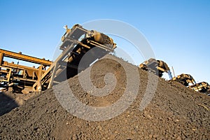 Ore-dressing treatment with classifiers in mining-and-processing integrated work