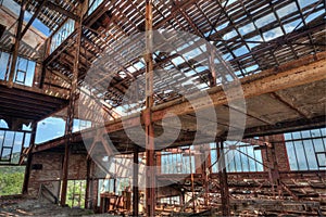 Ore processing factory