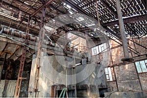 Ore processing factory